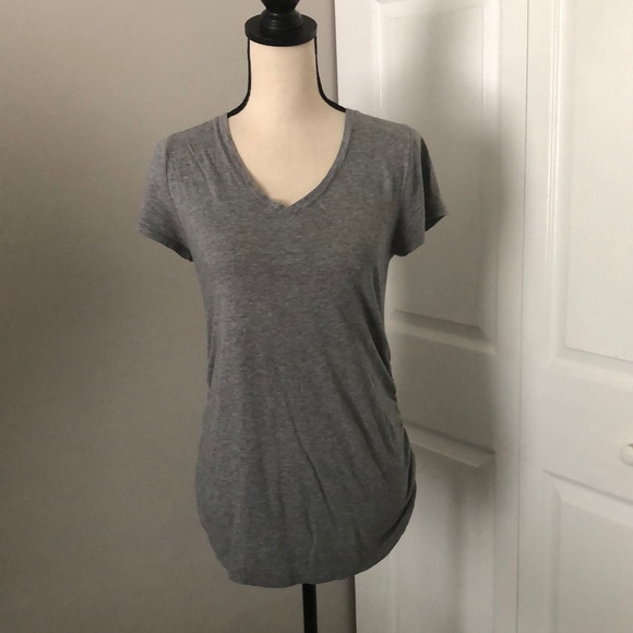 ISABEL Maternity by Ingrid & Isabel Classic V Neckline  Tee | S - Picture 1 of 10